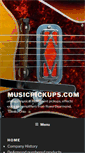 Mobile Screenshot of musicpickups.com